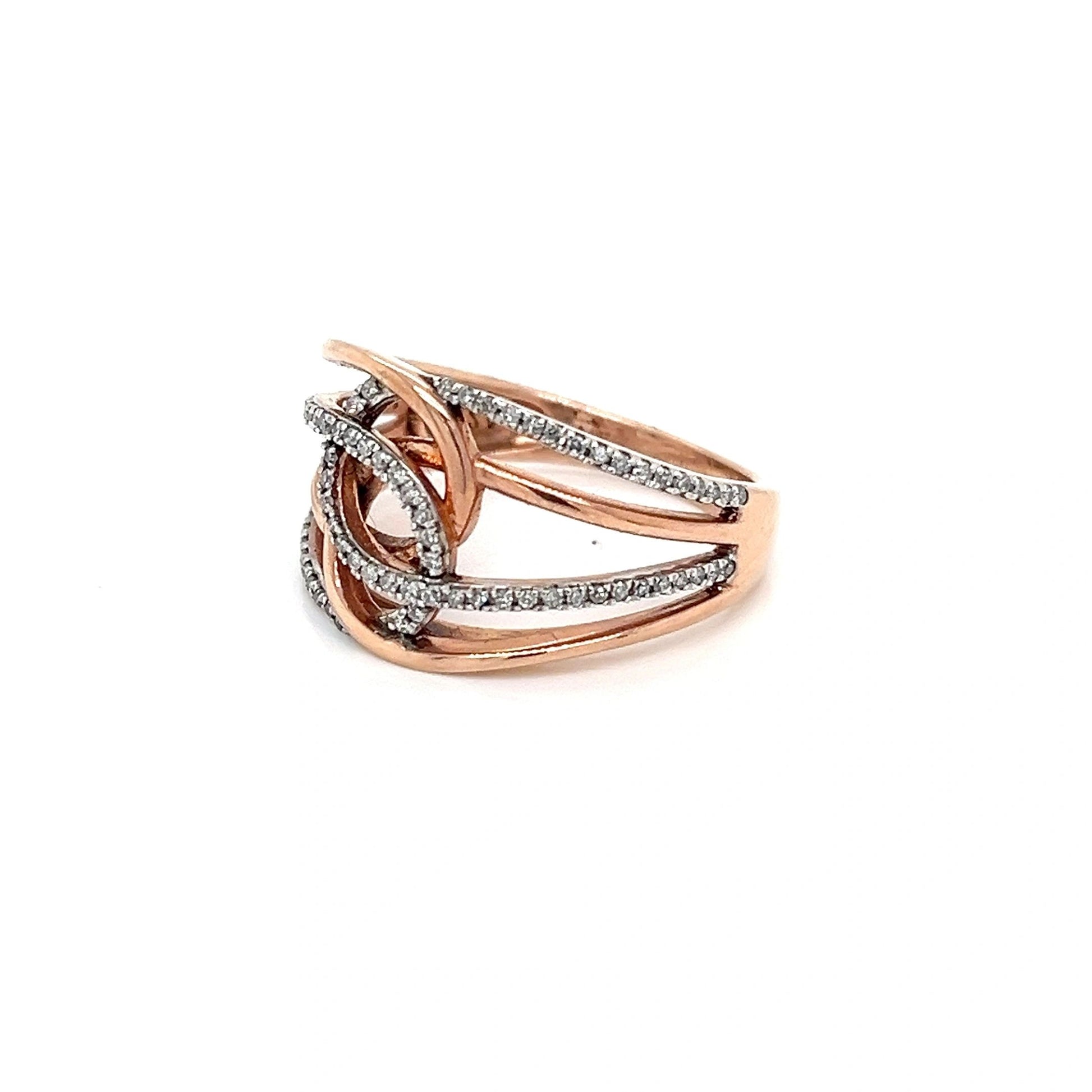 Rose Gold and Diamond Ring