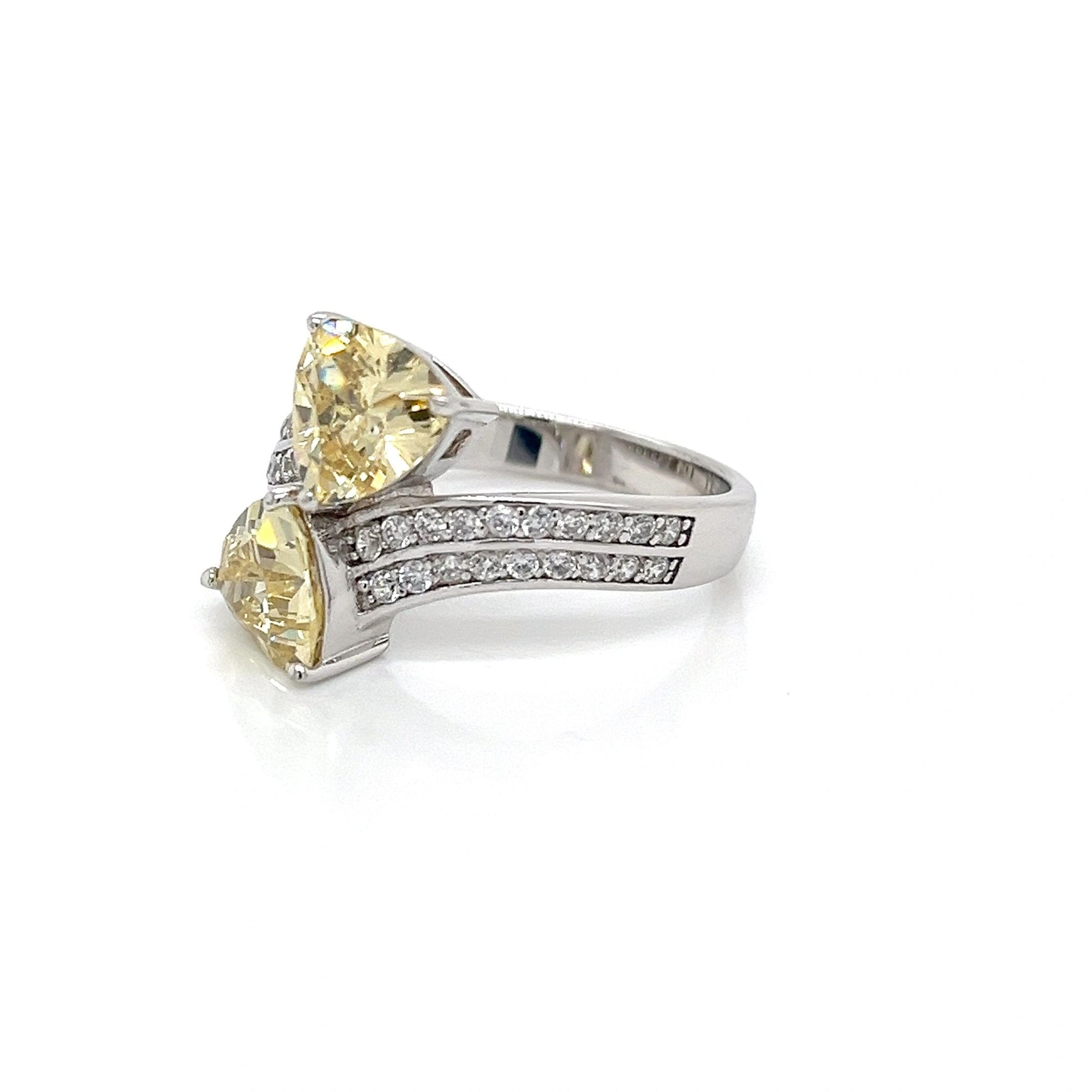 Sterling Silver and Cubic Zirconia Ring