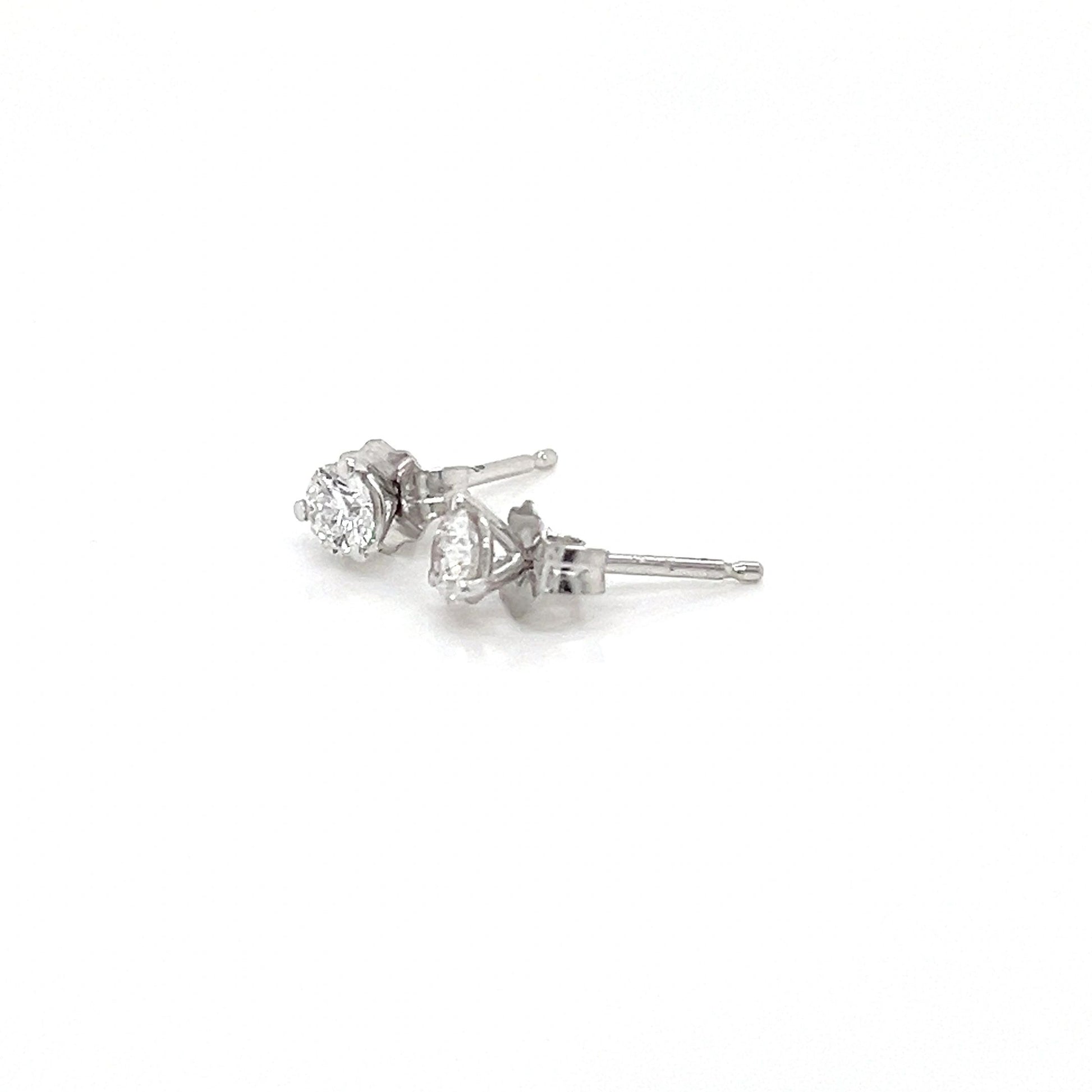 Lab Grown Diamond Stud Earrings F color, VS2 clarity Ideal cut