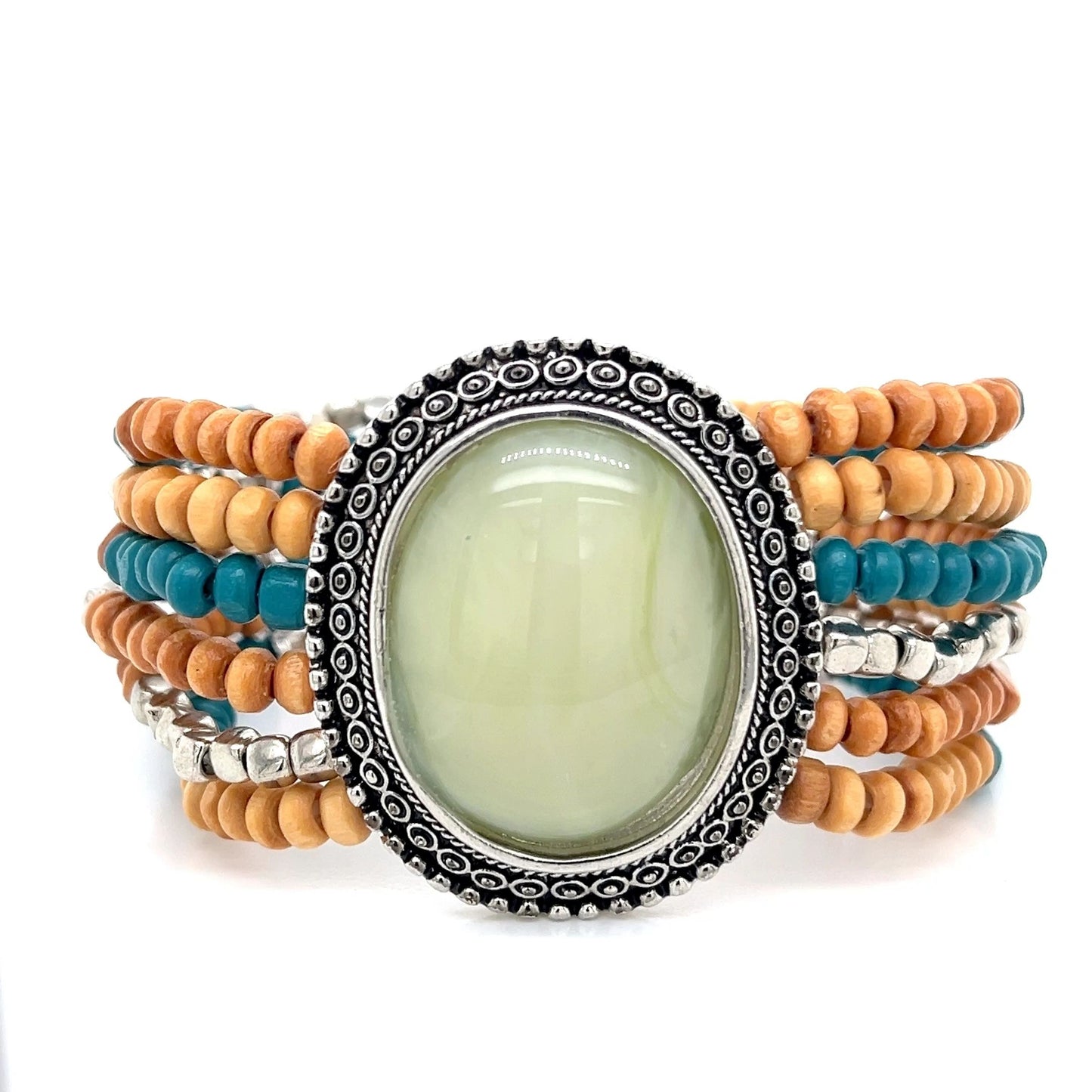 Wooden Bead Costume Bracelet