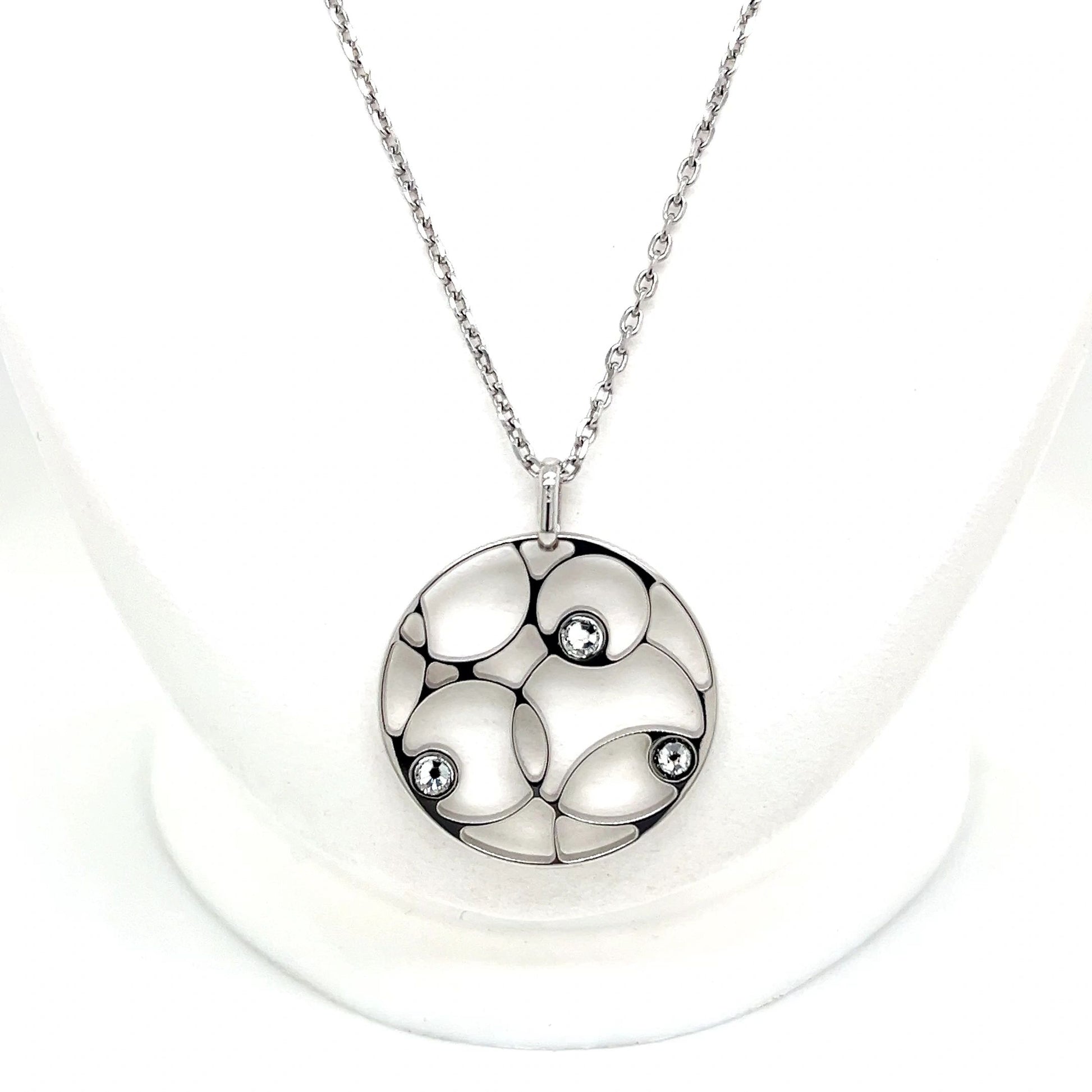 Sterling Silver Cubic Zirconia Necklace