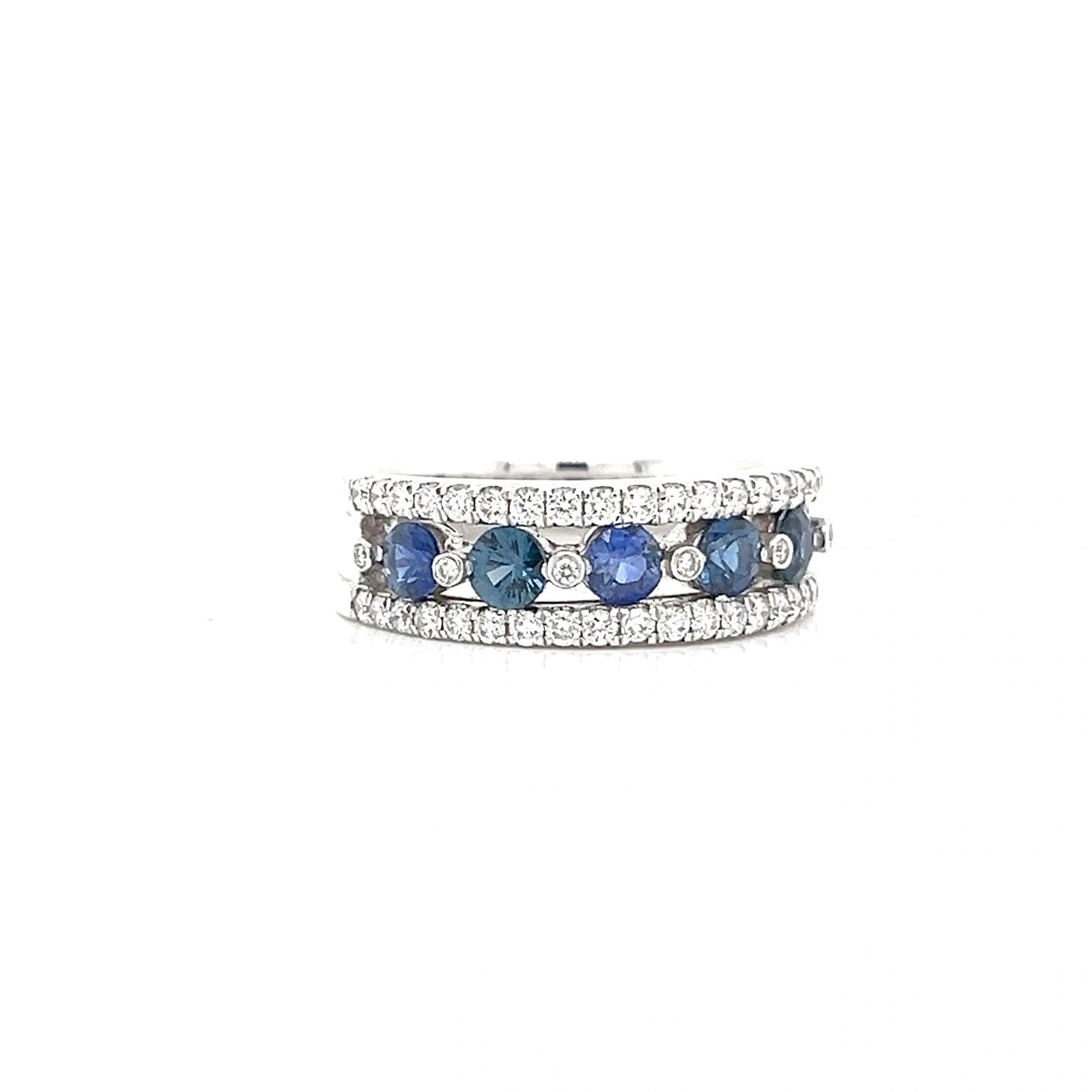 Sapphire and Diamond Ring