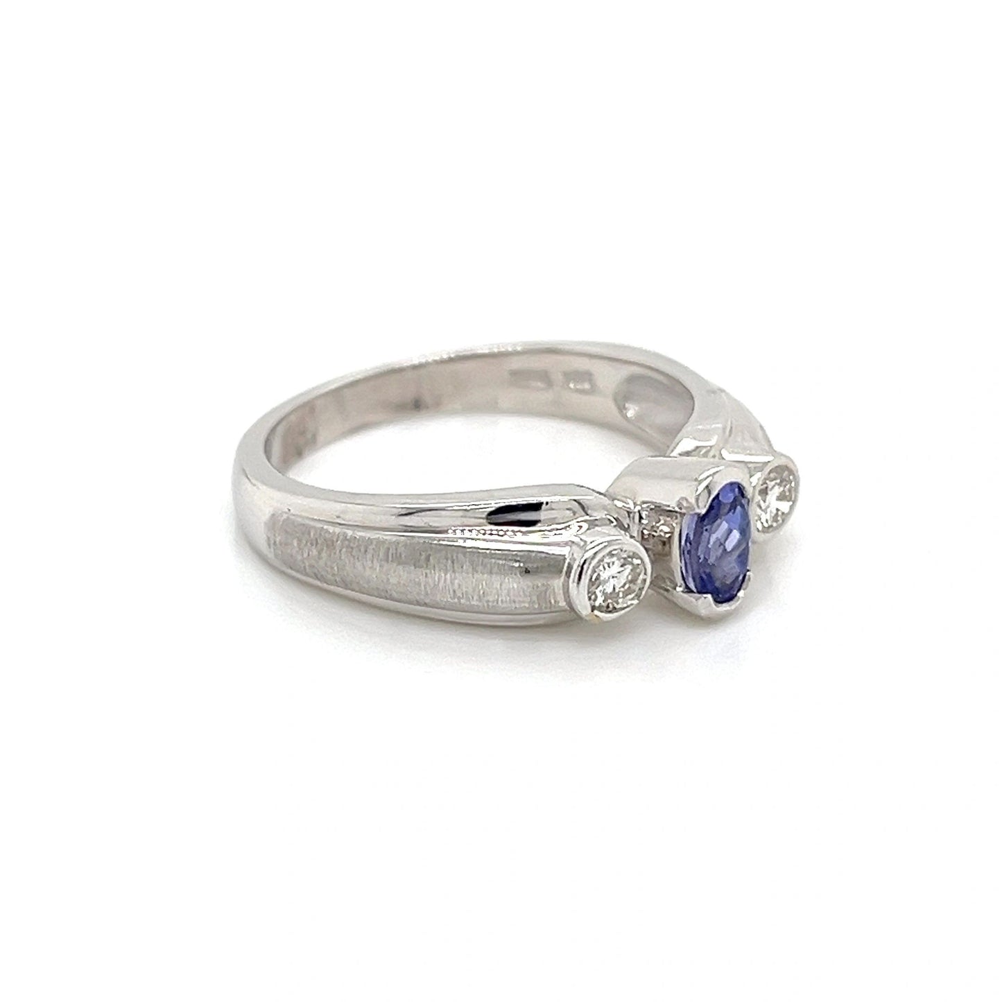 Tanzanite and Diamond Ring