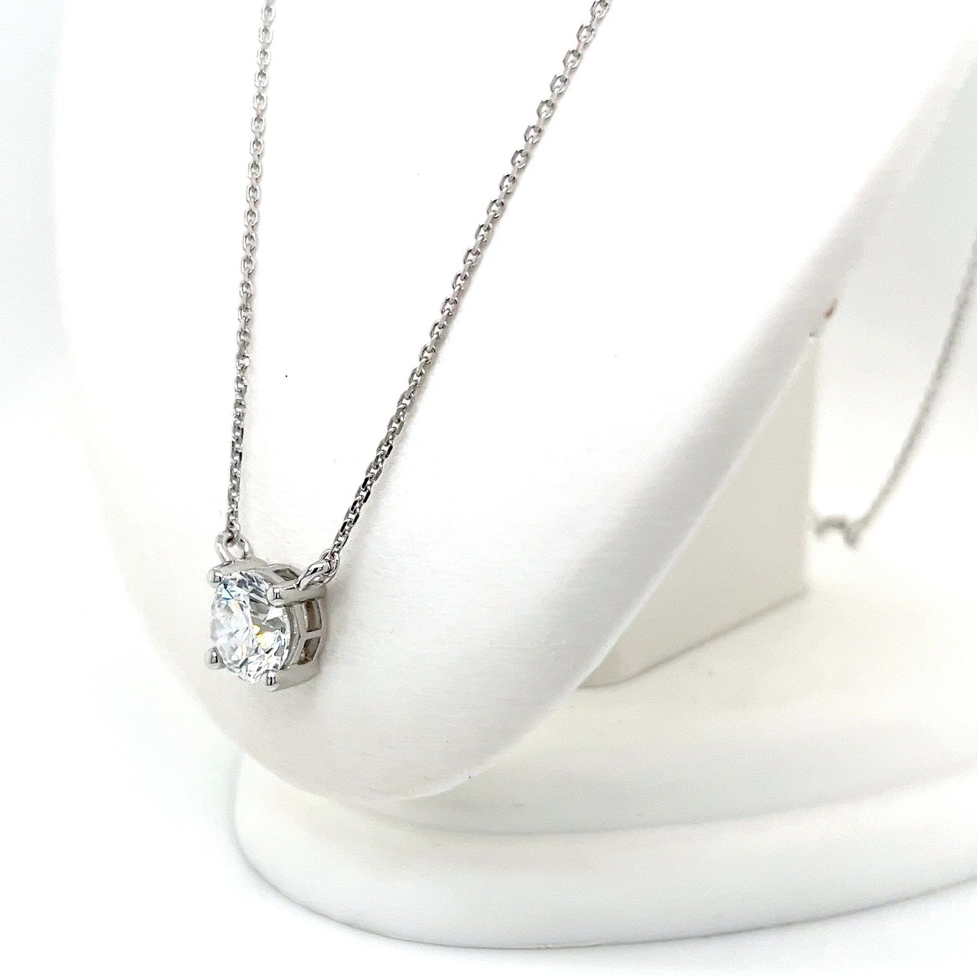 2 Carat Lab-Grown Diamond Necklace