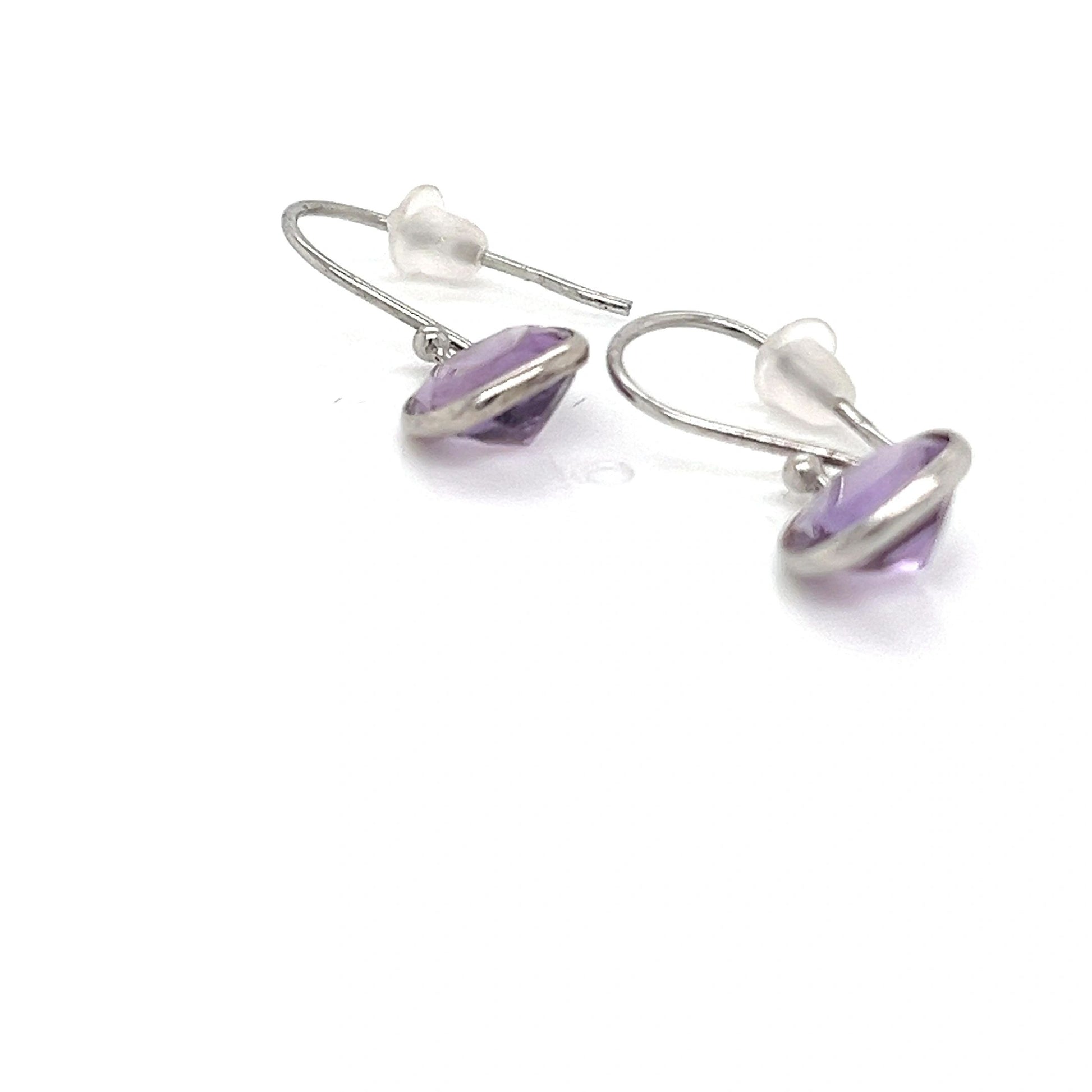 Amethyst Earring set in Sterling Silver