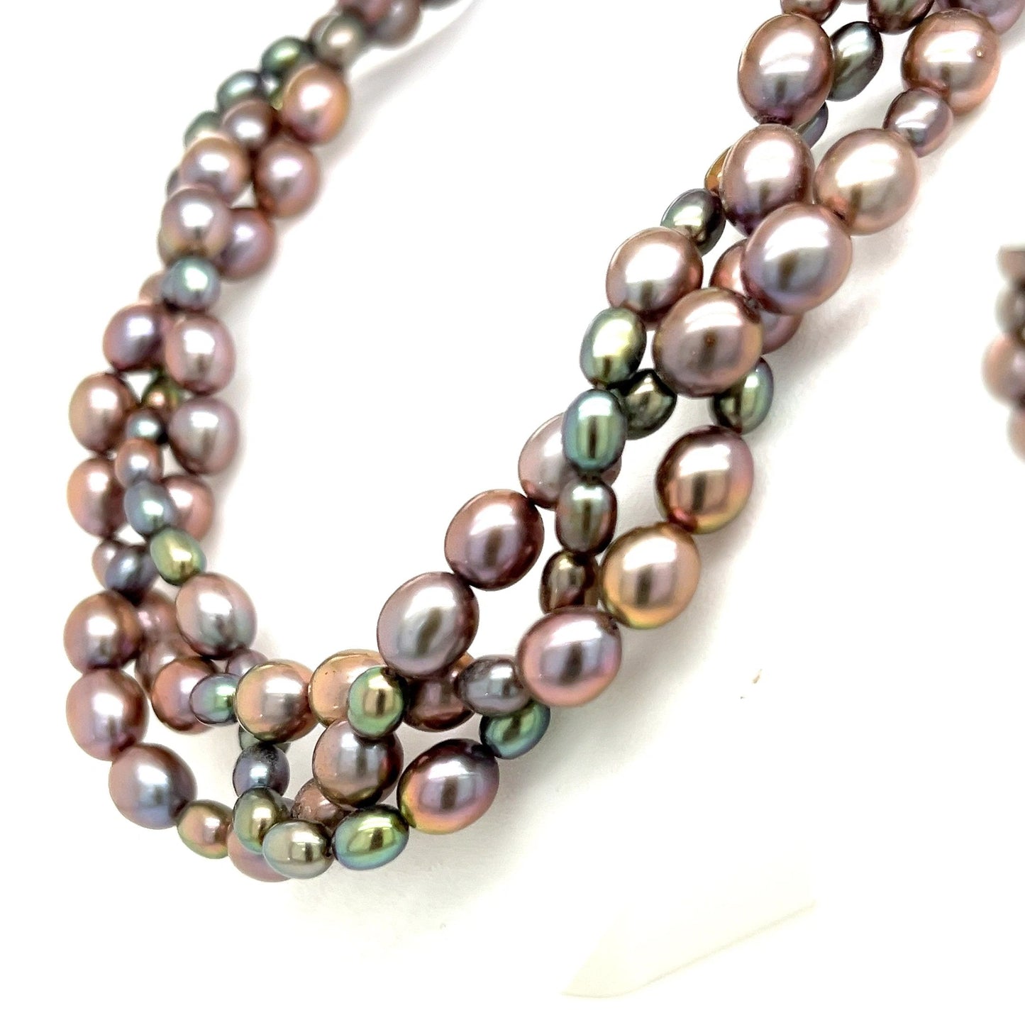 Multi Colored Pearl Necklace