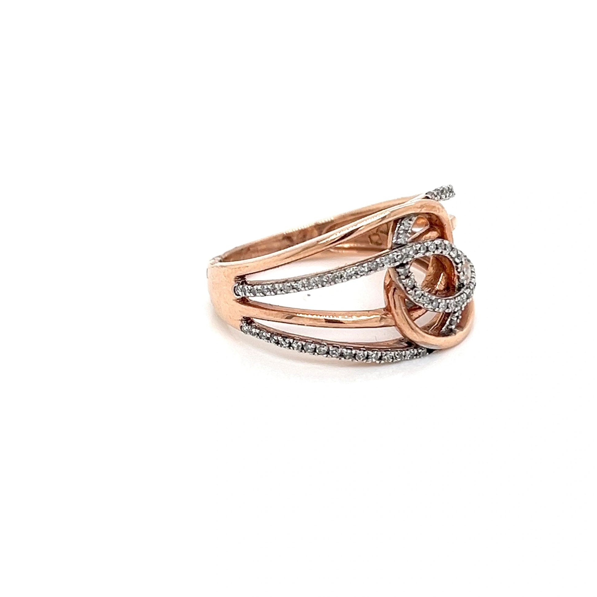 Rose Gold and Diamond Ring