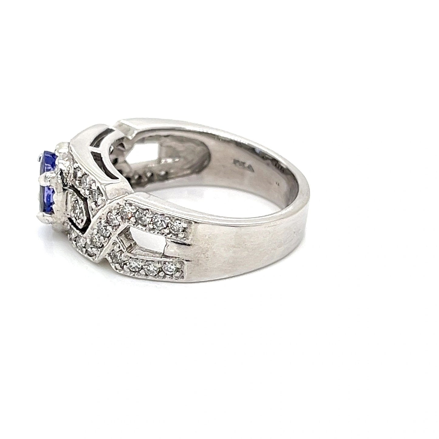 Tanzanite and Diamond Ring