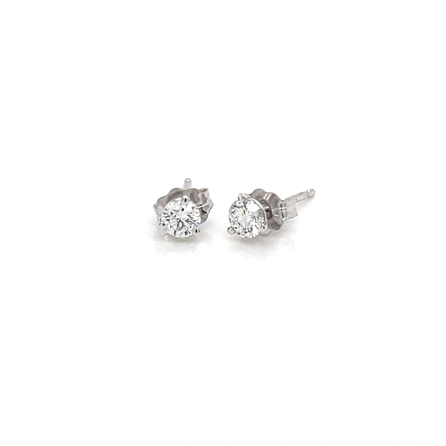 Lab Grown Diamond Stud Earrings F color, VS2 clarity Ideal cut