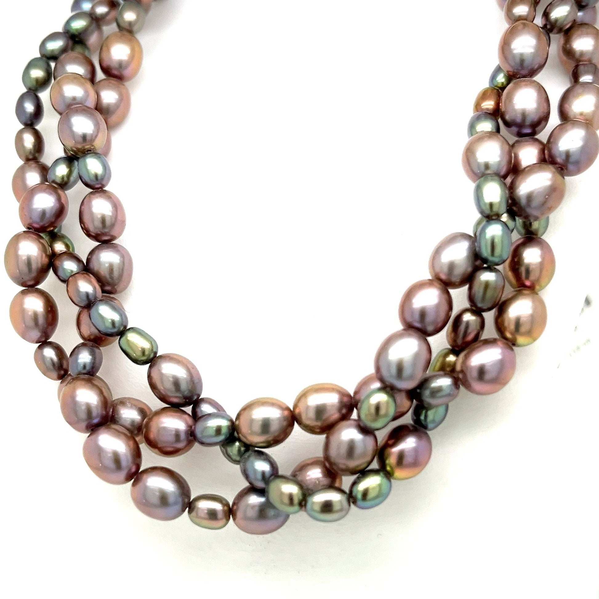 Multi Colored Pearl Necklace