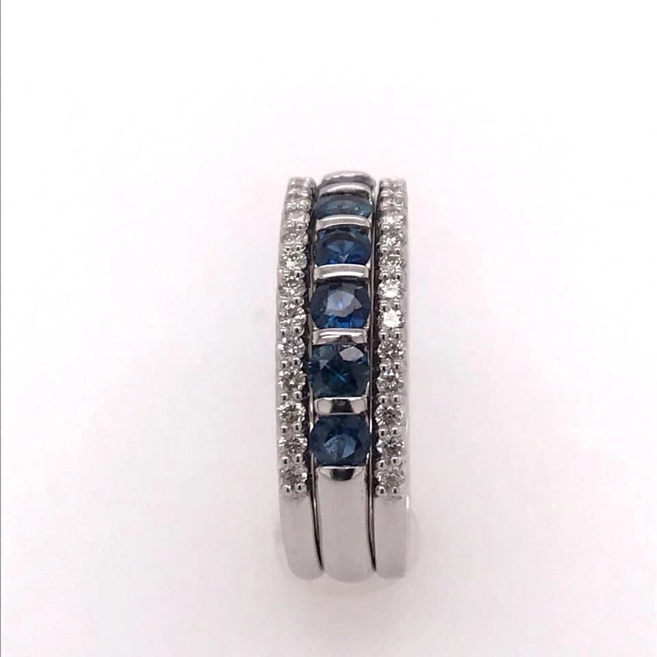 Sapphire and Diamond Ring