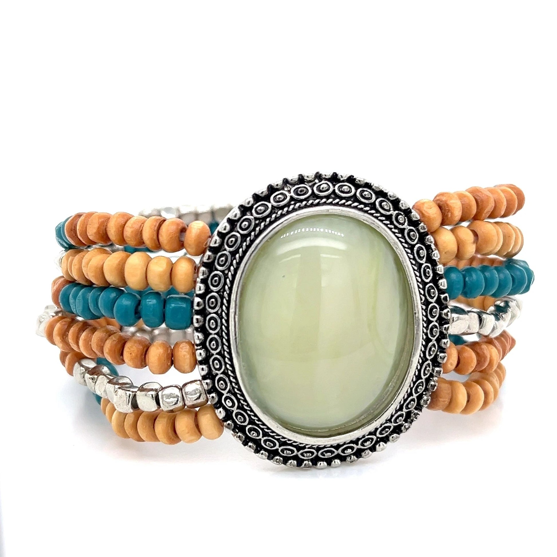 Wooden Bead Costume Bracelet