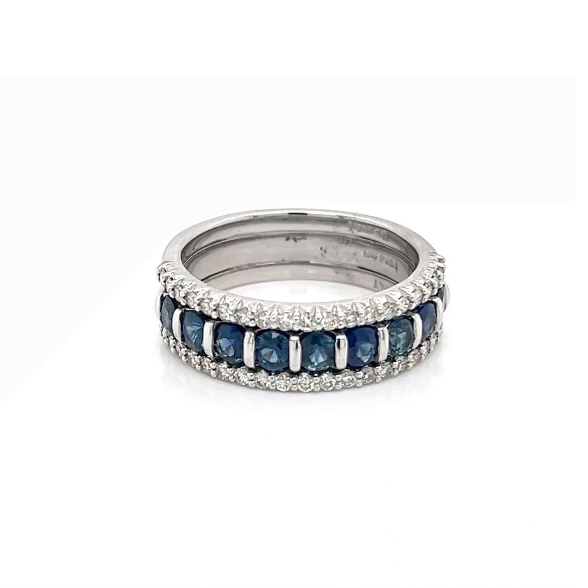 Sapphire and Diamond Ring