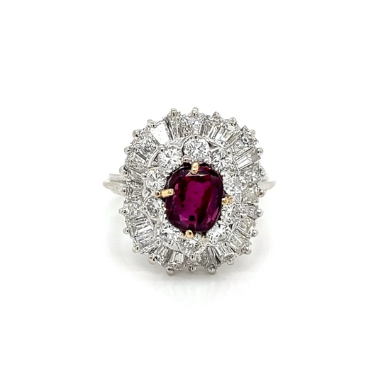 Ruby and Diamond Ring