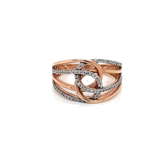 Rose Gold and Diamond Ring