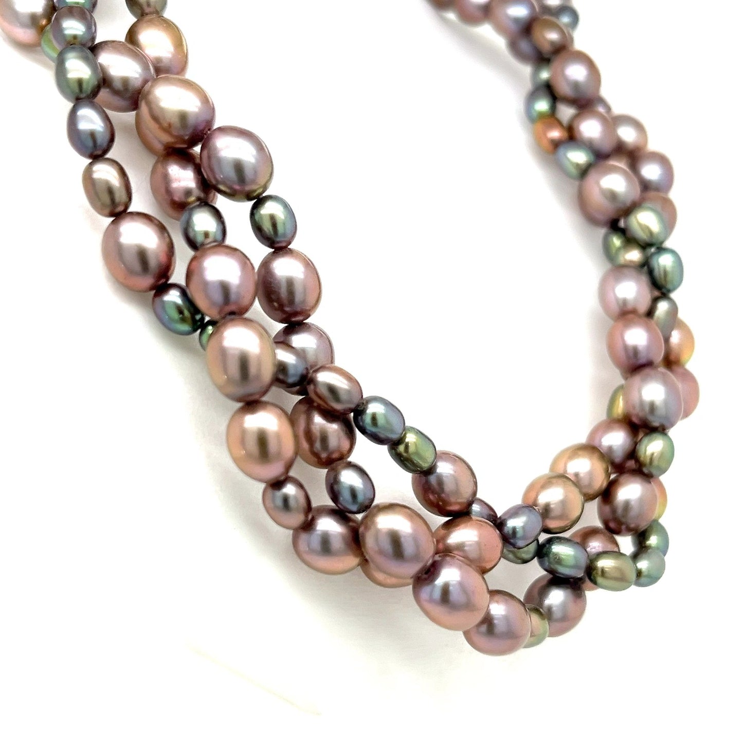 Multi Colored Pearl Necklace