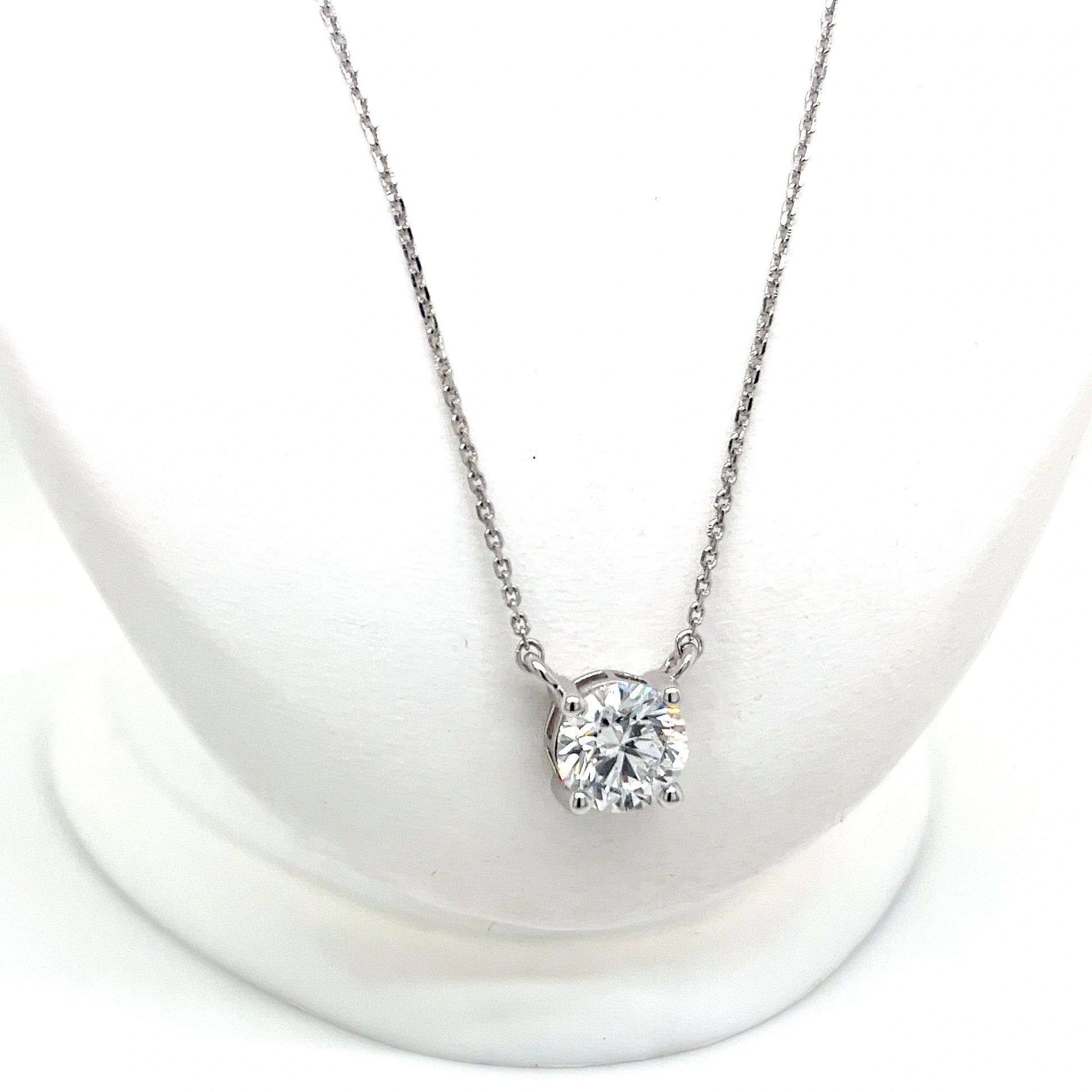 2 Carat Lab-Grown Diamond Necklace