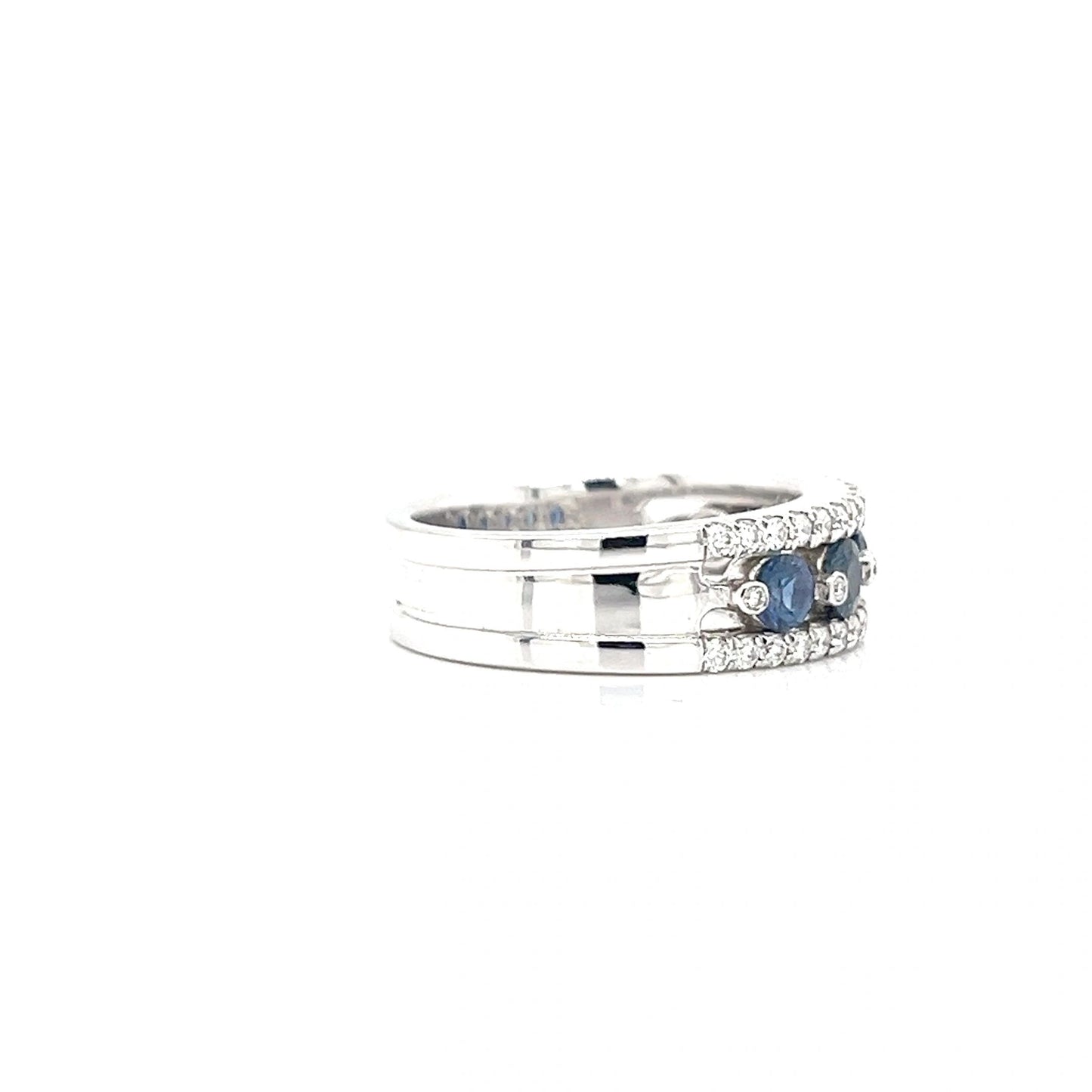 Sapphire and Diamond Ring