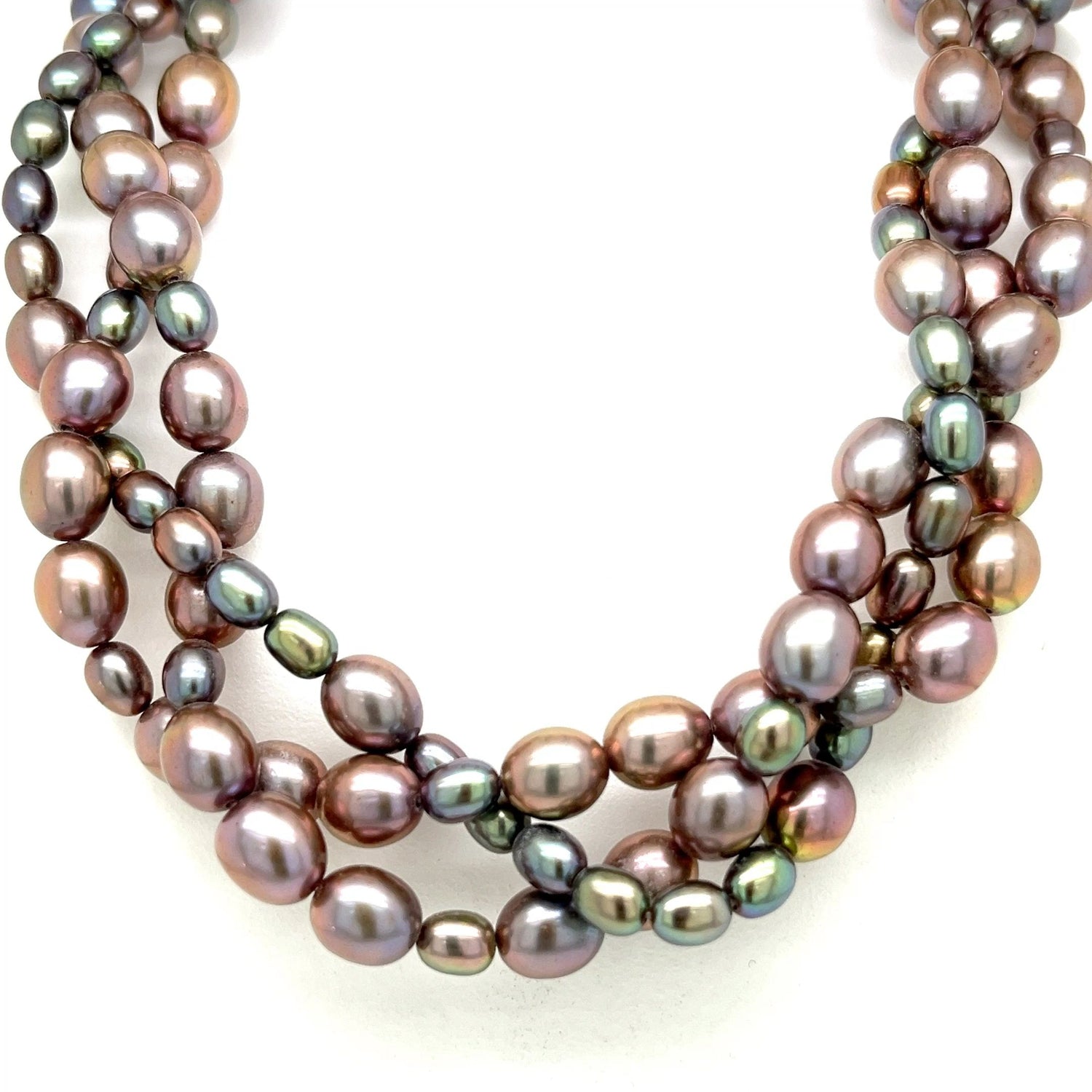 Multi Colored Pearl Necklace