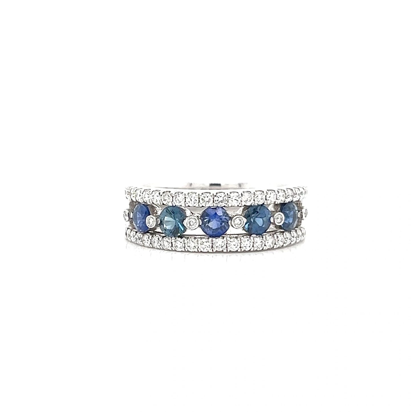 Sapphire and Diamond Ring